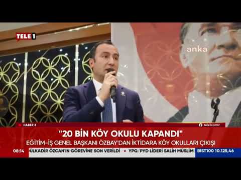 Genel Başkanımız Kadem Özbay`ın Malatya`da yaptığı açıklamalar Tele1 Tv`de haberleştirildi. 15/12/2024 | EĞİTİM İŞ