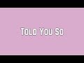 Paramore - Told You So (Lyrics)