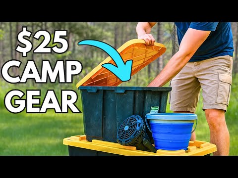 12 Budget Camping Items I Won't Camp Without!