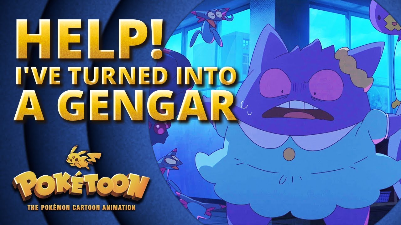 Attend! I’ve Grew to alter into correct into a Gengar 👻 | POKÉTOON Shorts thumbnail