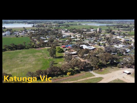 Drone Footage Over Katunga Vic Aus