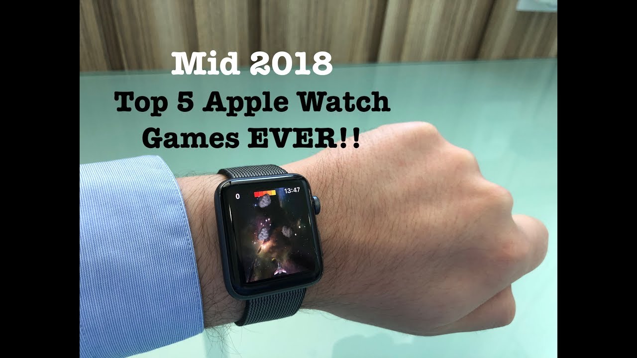 [2018] Top 5 Apple Watch Games EVER!