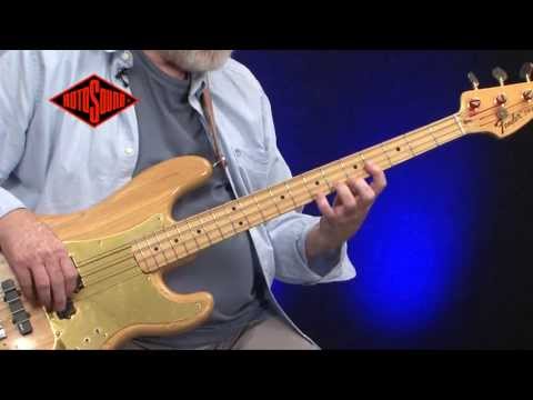 Mo Foster & Rotosound Jazz Bass 77 Bass Guitar Strings