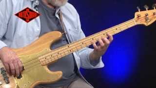 Video thumbnail for Mo Foster & Rotosound Jazz Bass 77 Bass Guitar Strings by Rotosound