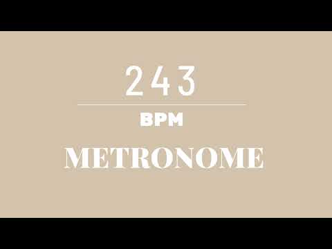 243 BPM Metronome