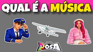 🩷Adivinhe a Música DOS ROSA pelos EMOJIS 🎶 #quizdafanky