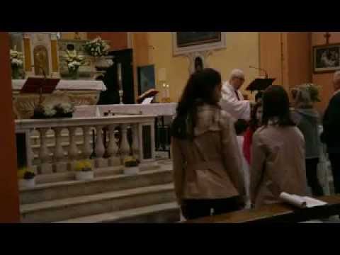 PASQUA 2014 MEMORIALE E FINE S MESSA Celebrata da S Em Card CALCAGNO D 1