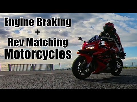 So funktioniert die Motorbremse und Drehzahlanpassung bei einem Motorrad (mit Honda CBR600RR)