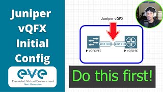 Don't FORGET to do this! Juniper vQFX Initial Config