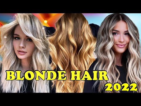 New Blonde Colours 2022 : Blonde Hair Colors for Every...