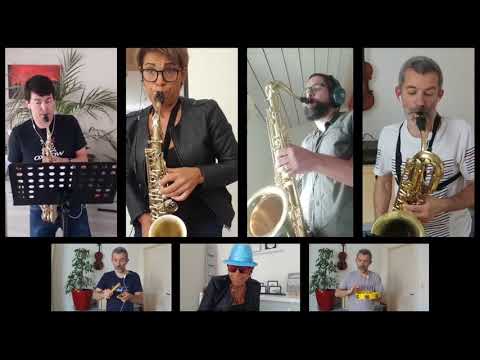 Un soir de pluie - Saxophone Quartet Cover