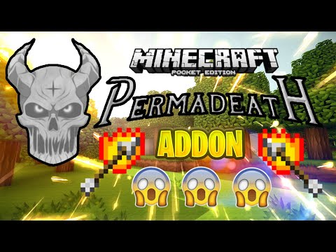 PERMADEATH ADDON (MOD) Highest difficulty for MINECRAFT PE😱 1.16/1.16.100
