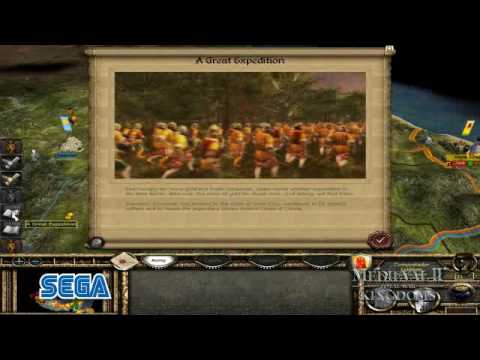Medieval 2: Total War Kingdoms Americas Campaign Footage