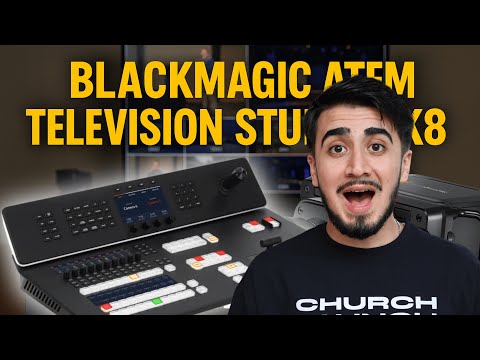 ATEM Television Studio 4K8 Unboxing & Setup