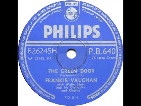 UK New Entry 1956 (165) Frankie Vaughan - The Green Door