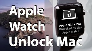 Unlock Mac  Apple Watch! How to Unlock My Mac with My Apple Watch!