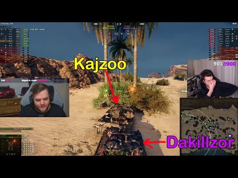 Dakillzor & Kajzoo in the same battle on light tanks | Damage war ?