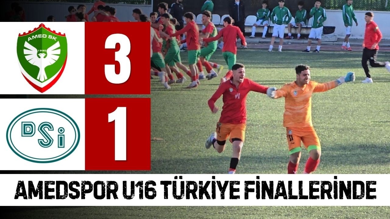Amedspor U16 Finallerde
