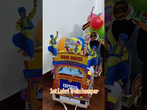 Lohri Train Hamper #trainhamper #hampers #shorts #gift #birthday #lohri #lohrihampers #lohrifestival