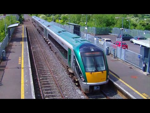 Irish Rail 22000 Class Intercity Train - Monasterevin Station, Kildare
