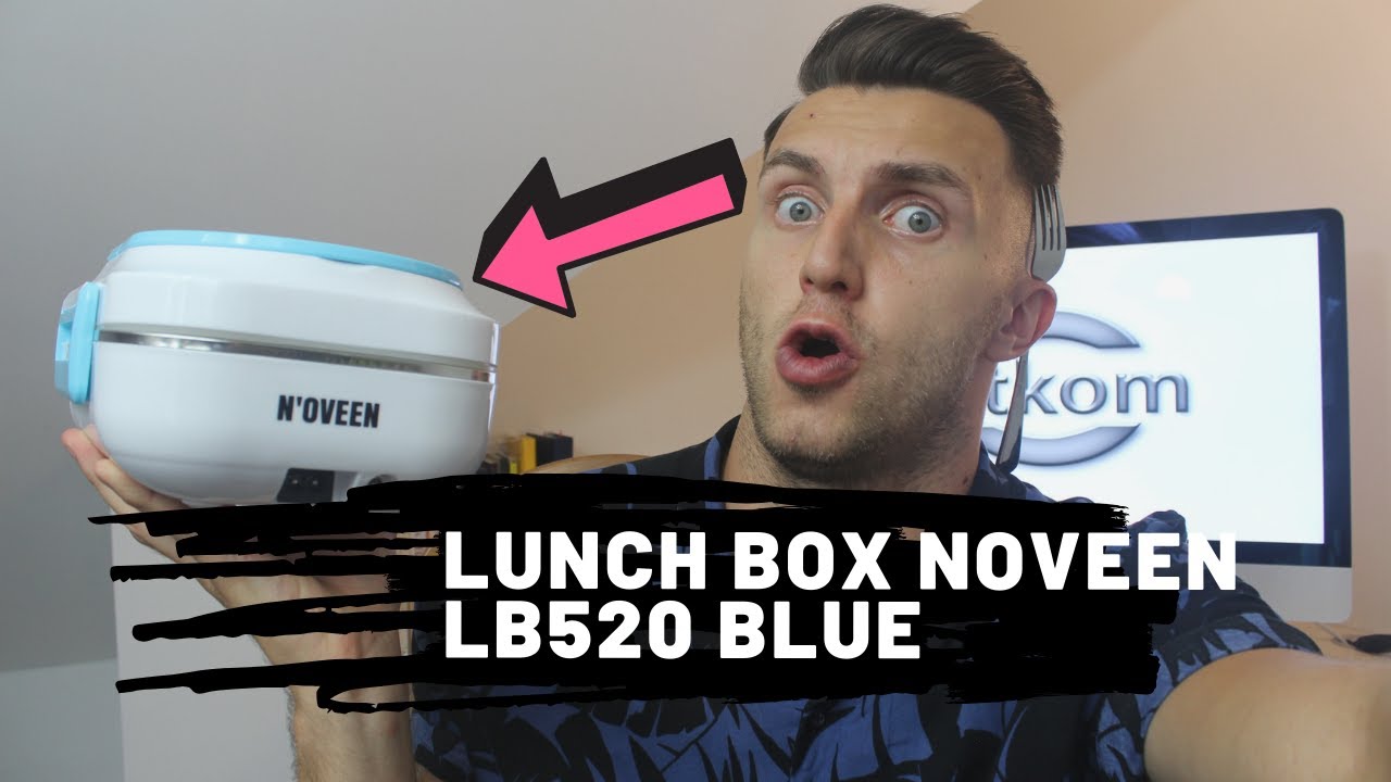 KOMFORTOWE PODGRZEWANIE POSIŁKÓW😍😍 | Lunch box NOVEEN LB520 BLUE - Recenzja, test