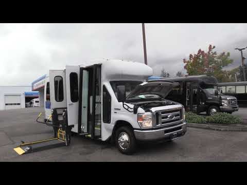 2014 Ford Startrans 4 + 2 ADA Shuttle Bus - S23928