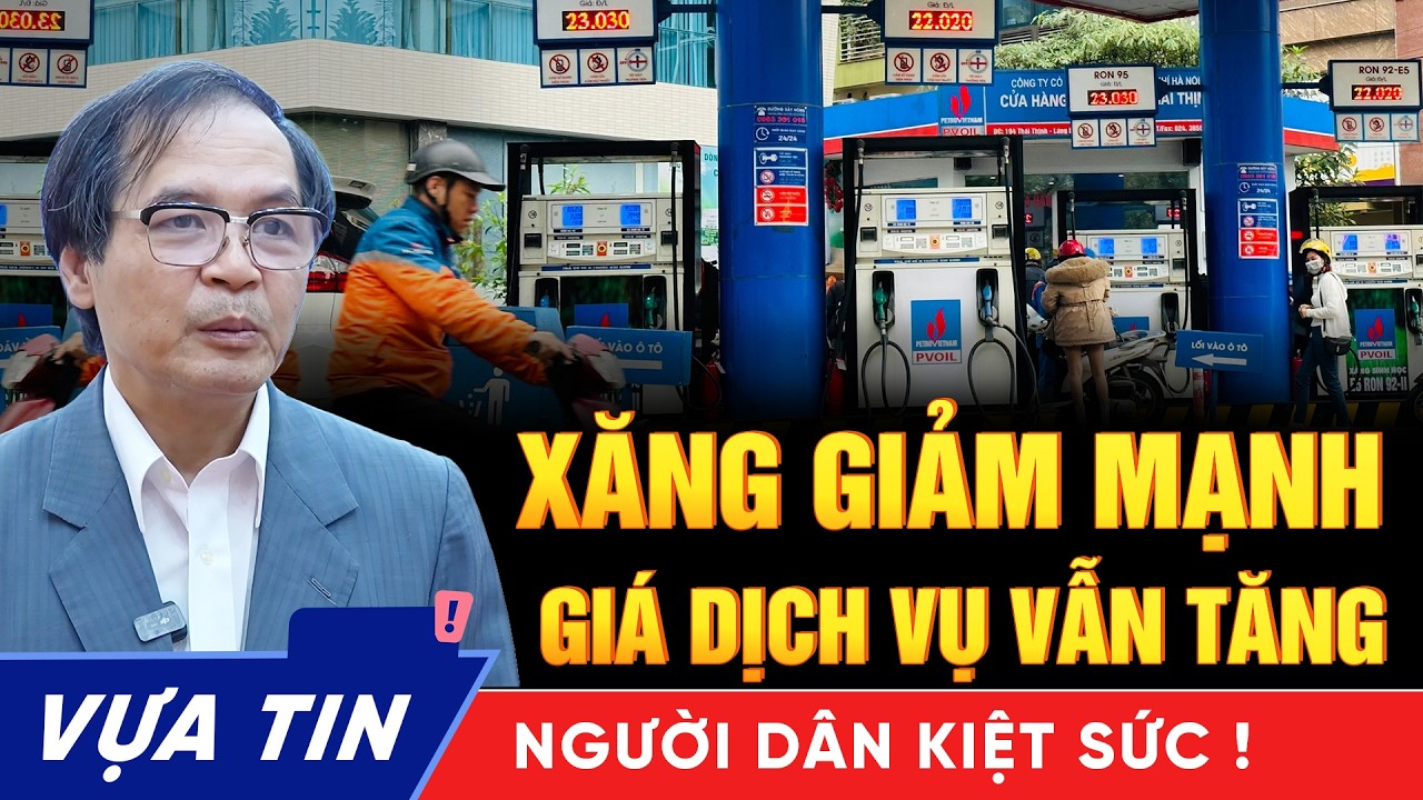 Sốc: Thuế xăng về 0 nhưng giá dịch vụ vẫn tăng – chuyện gì đang xảy ra?