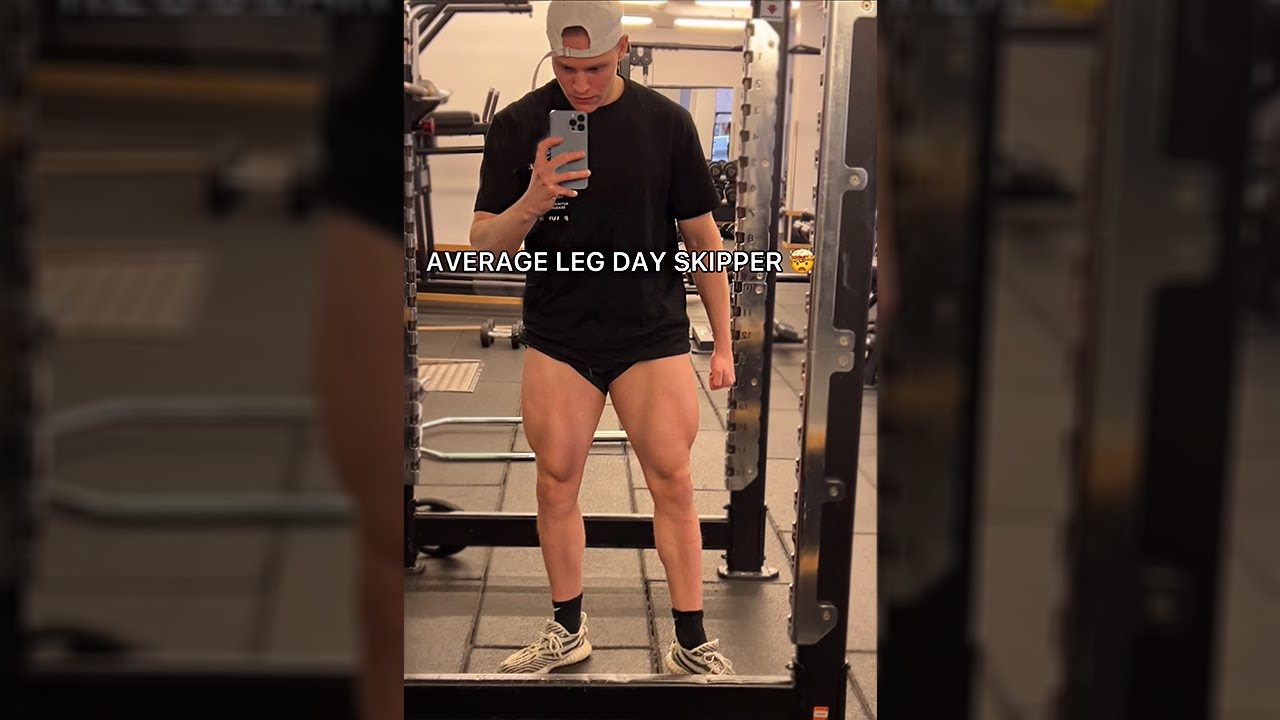 Average Leg Day Skipper 🤯 (Chicken Leg Motivation)