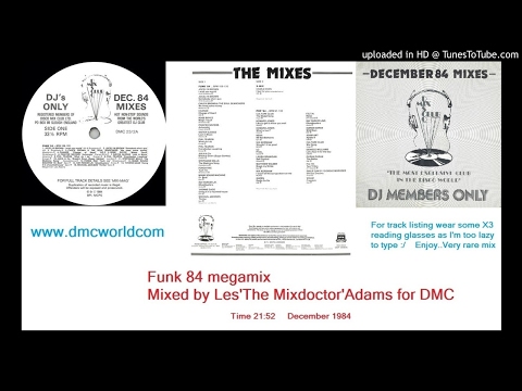 Funk 84 Megamix (DMC mix by Les Adams Dec 1984)