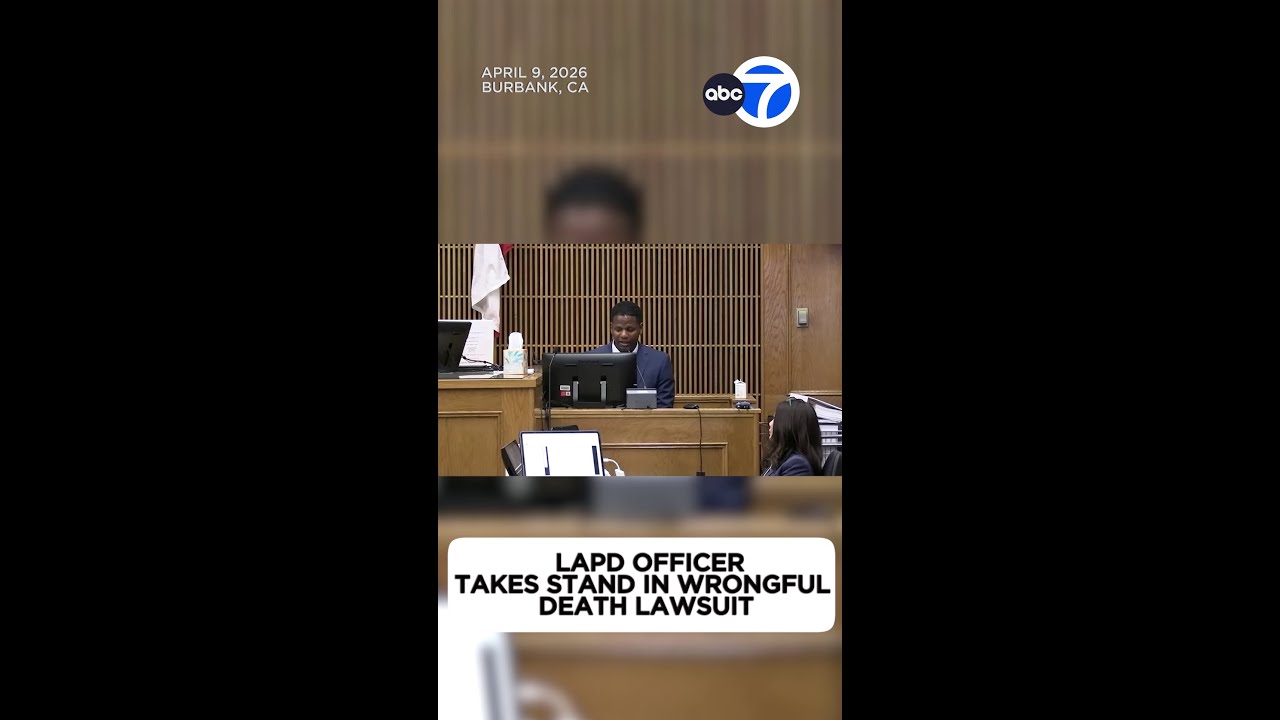 LAPD officer takes stand in wrongful death lawsuit