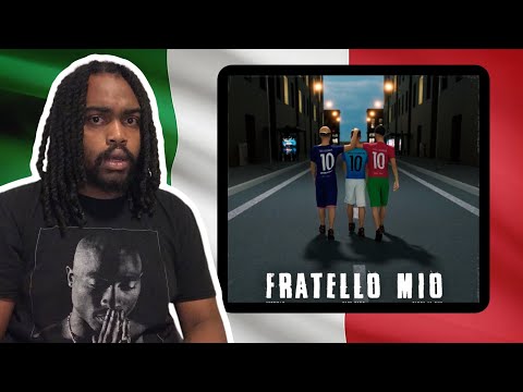ITALIAN RAP REACTION ESCOMAR , BABY GANG , SIMBA LA RUE - FRATELLO MIO