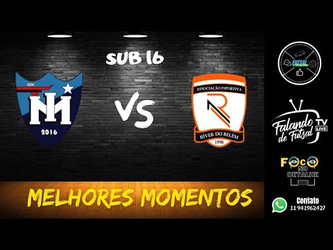 MELHORES MOMENTOS INTER MOGI  X RIVER DO BELÉM SUB 16 CAMPEONATO ESTADUAL A2 QUARTA DE FINAL
