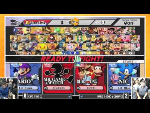 BL7 - Doubles - Grand Finals - Mario & Sonic @ The Olympics vs C3PO & Uno