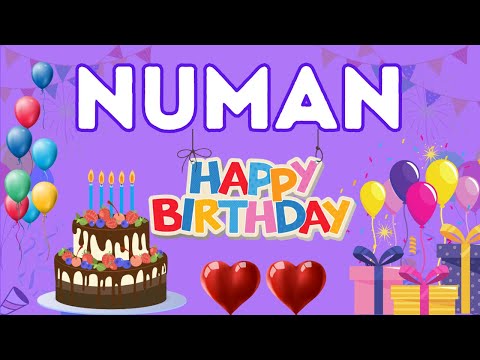 Happy Birthday Numan, Birthday of Numan, Best Birthday Wishes