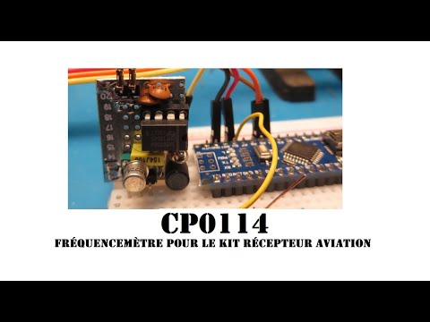 Cyrob : CP0114 Fréquencemètre pour récepteur Aviation