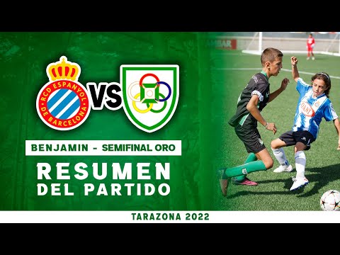 RESTV / R.C.D Espanyol 6 - C.D. Oberena 0 / BENJAMÍN / Semifinal - Fase ORO