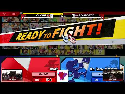 Ouch!? (Wolf) vs Bombastic (Mr. GNW) - Ultimate Singles Pools - MAJOR UPSET