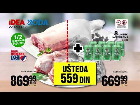 IDEA i RODA | Senzacionalna ponuda 22-31.12.2022.