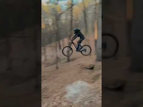 My biggest jump ever.#subscribe #like #fyp #shorts #viral #funny #downhill #gap #bike #mtb #big