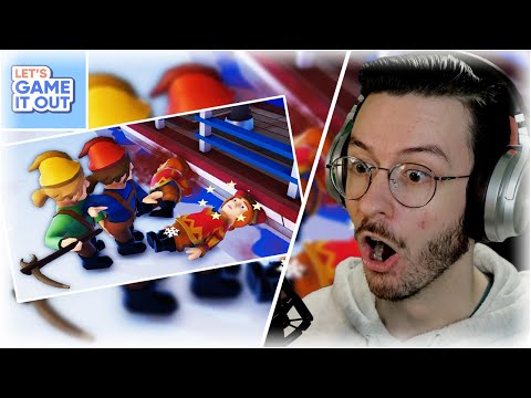 Dax Reacts to @LetsGameItOut I Turned a Cute Colony Game Into a Serial Killer Simulator