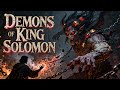 The Demons Of King Solomon Testament Of Solomon Complete Unabridged Series Demonology