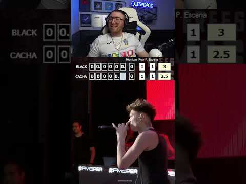 RODRIGO QUESADA VOTA EL MINUTO DE RESPUESTA DE CACHA VS BLACK CODE EN FMS PERÚ J1