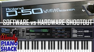 Video thumbnail for Roland D50 VST software versus hardware shootout | Roland Cloud Legendary Series by Woody Piano Shack