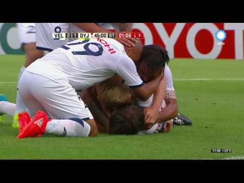 Campeonato de Primera División - Fecha 10 - Vélez 2 - 1 Defensa y Justicia - Gol de Caire