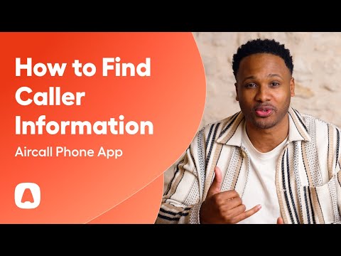 How to find caller information in Aircall