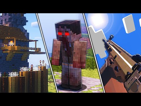 How to turn Minecraft into the PERFECT Zombie Apocalypse with 35 mods! (1.16.5) | tac gunmod