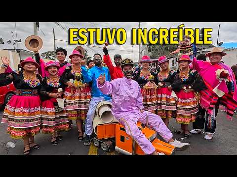 No ESPERABA este desfile de comparsas 😲💃🎉 Fiestas de Belisario Quevedo, Latacunga, Cotopaxi.