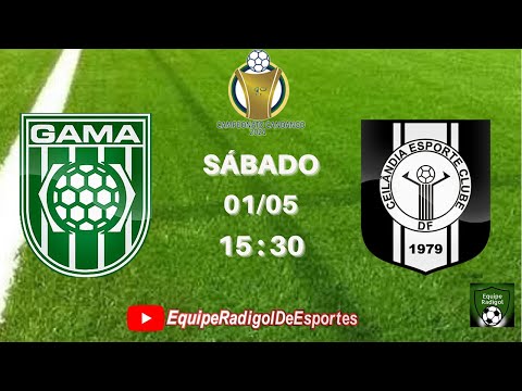 TRANSMISSÃO AO VIVO GAMA x APARECIDENSE 12-06