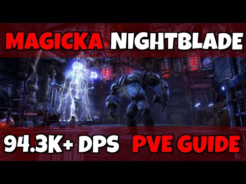 ESO - Magicka Nightblade - PvE Guide - UPDATED BUILD LINK IN DESCRIPTION