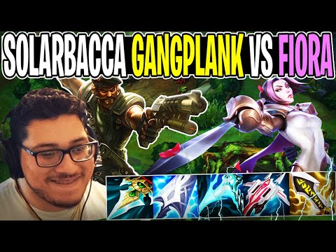 SOLARBACCA Gangplank Vs Fiora Masters